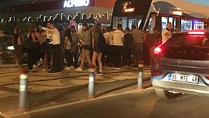 Korkulan Oldu: "Karşıyaka'da Tramvay Kazası"