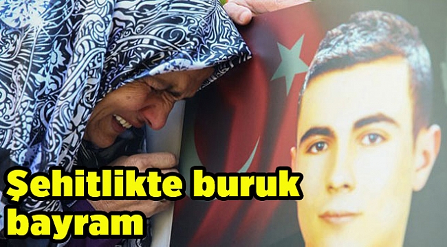 Şehitliklerde acı bayram ziyareti