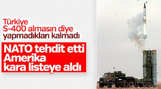 ABD'den S-400 üreticilerine kara liste yaptırımı