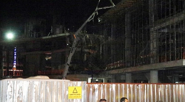 Alışveriş ve kültür merkezi inşaatında göçük: 7 yaralı