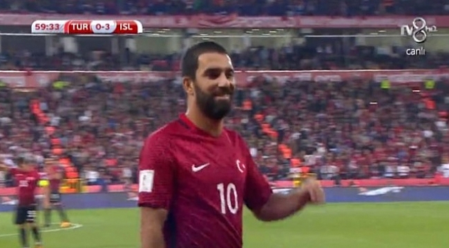 Arda Turan&#039;dan tepki çeken hareket!