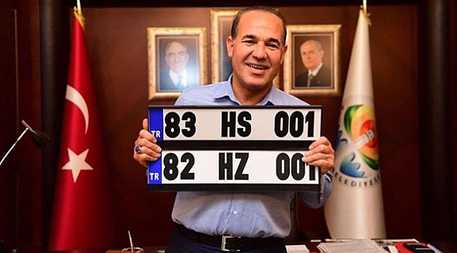 Bahçeli, &#039;82 Kerkük, 83 Musul&#039; dedi, MHP&#039;li Belediye Başkanı plaka hazırladı