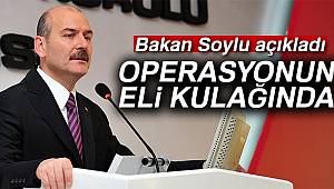 Bakan Soylu MKYK'da açıkladı: 'Operasyonun eli kulağında'