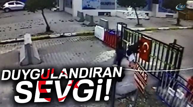 Çocukların bayrak sevgisi duygulandırdı