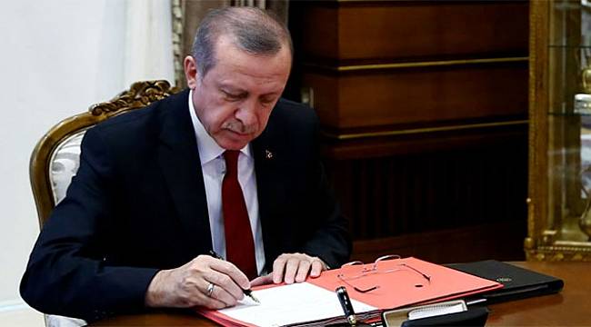Cumhurbaşkanı Erdoğan 3 kanunu onayladı..