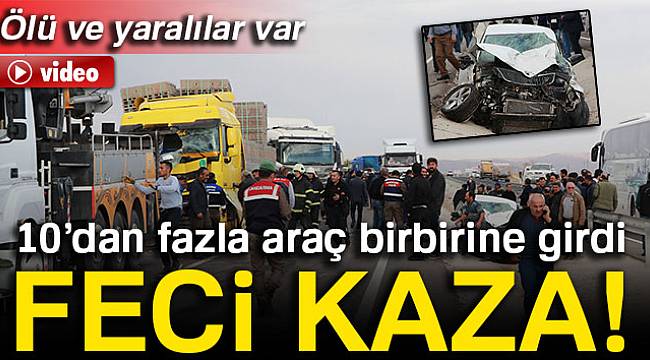 Facia gibi trafik kazası: Ölü ve yaralılar var