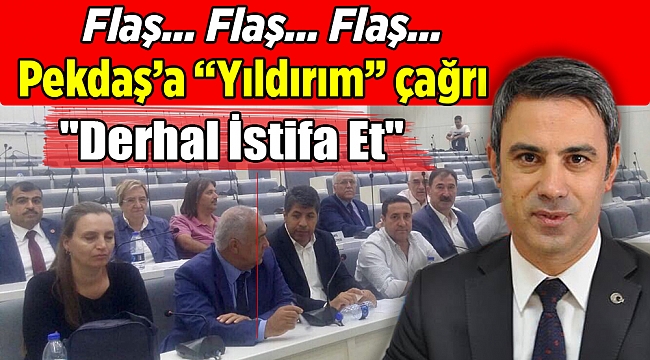 Flaş… Flaş… Flaş…"Derhal İstifa Et"