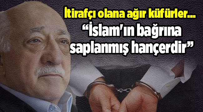 Güncel İtirafçı olana ağır küfürler...