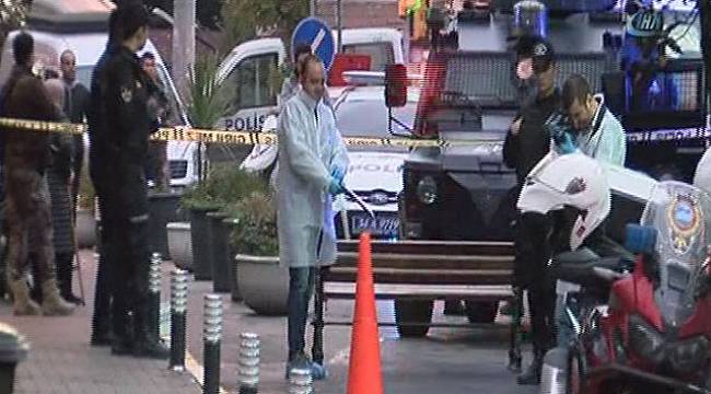 Hastane önünde çatışma