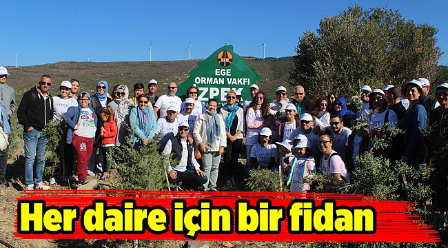 Her daire için bir fidan