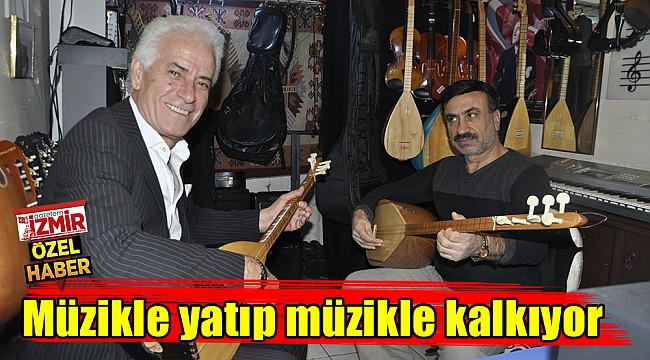 Müzikle yatıp müzikle kalkıyor