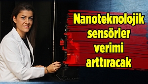 Nanoteknolojik sensörler verimi arttıracak 