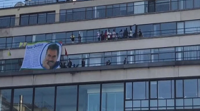 Terör örgütü PKK yandaşları AFP’yi bastı