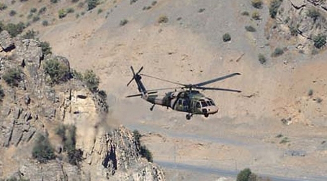 TSK Zap bölgesine bomba yağdıRDI