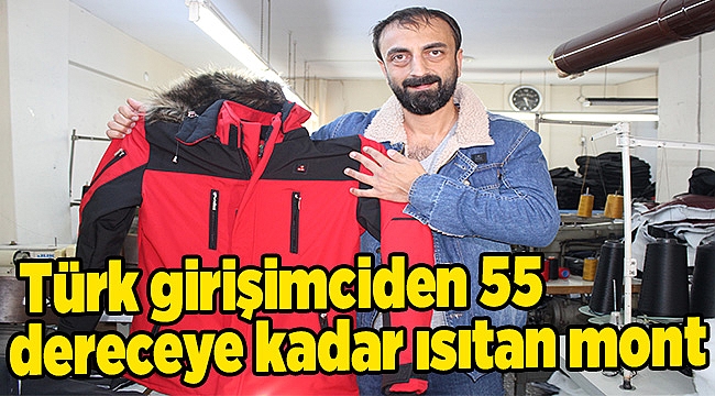 Türk girişimciden 55 dereceye kadar ısıtan mont
