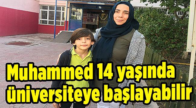 Üstün zekalı Muhammed 14 yaşında üniversiteye başlayabilir