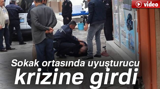 Uyuşturucu Krizi Kamerada!