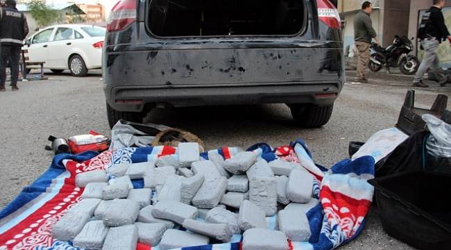 Açığa alınan polis 40 kilogram eroinle yakalandı