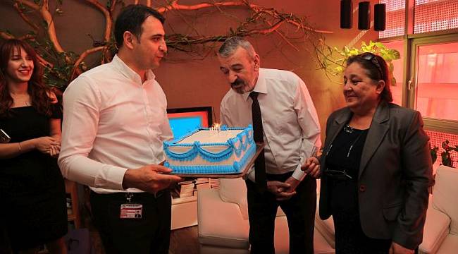 Başkan’a doğum günü hediyesi