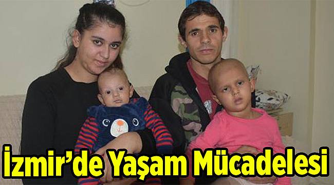 Bir anne, İzmir tedavi gören çocukları için ağlıyor