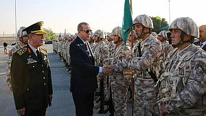 Cumhurbaşkanı Erdoğan, TSK Kara Unsur Komutanlığı'nda