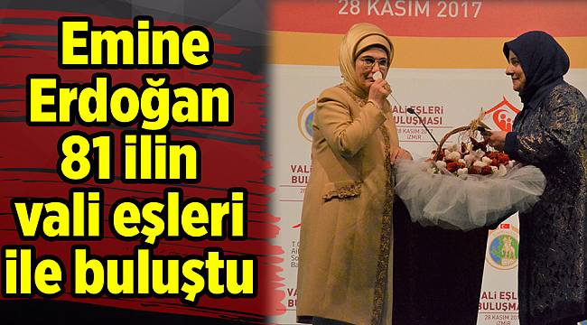 Emine Erdoğan 81 ilin vali eşleri ile buluştu