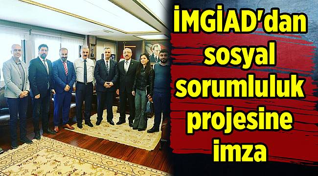 İMGİAD'dan sosyal sorumluluk projesine imza