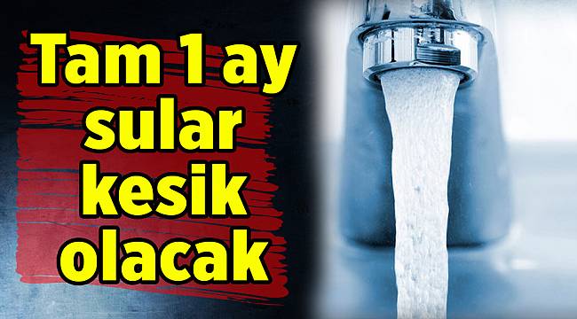 İzmir'de Kasım ayı boyunca kesinti