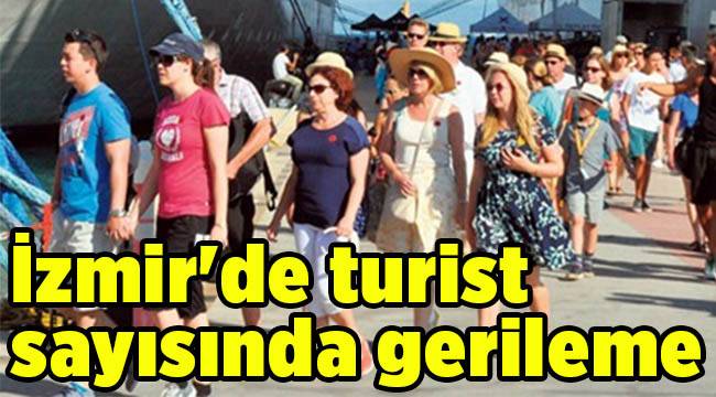 İzmir'de turist sayısında gerileme