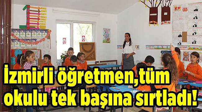İzmirli öğretmen, öğrencilerin hayatını değiştirdi