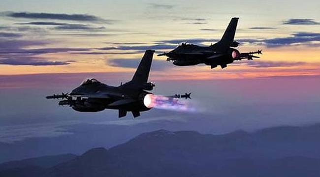 TSK’dan Irak’ın kuzeyine hava harekatı
