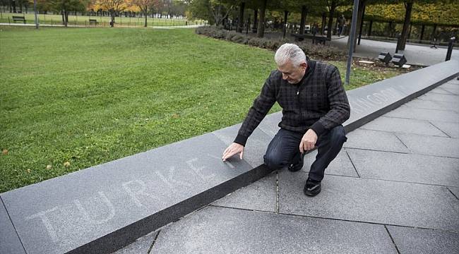 Yıldırım Washington'da sabah yürüyüşü yaptı