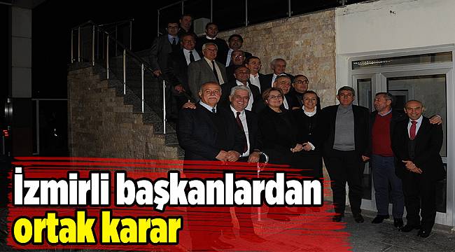 Başkanlar Seferihisar'da buluştu