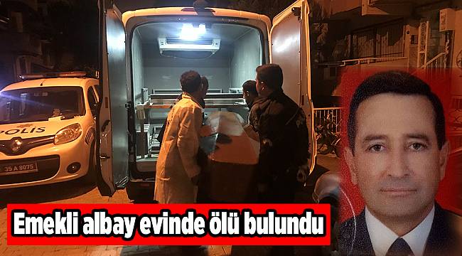 Emekli albay evinde ölü bulundu