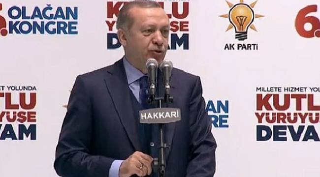 Erdoğan: Baharda kaldırıyoruz