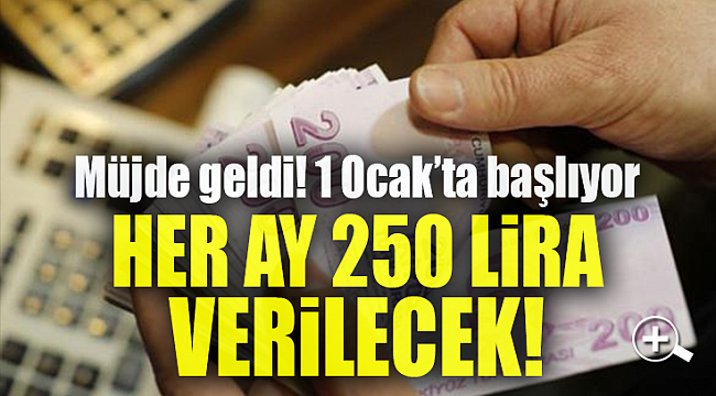 Fakıbaba'dan müjde: Her ay 250 lira verilecek!