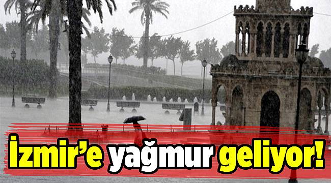 İzmir'de hafta sonu yağmur var