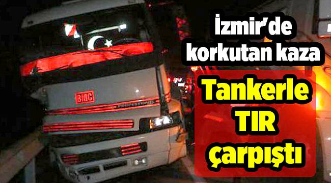İzmir'de korkutan kaza