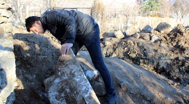 Kanalizasyon çalışmalarında Geç Roma dönemine ait eserler bulundu