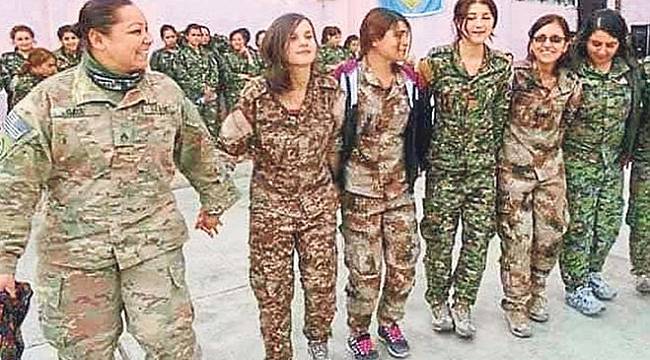 Teröristlerin ‘halay başı’ Amerikalı kadın subay