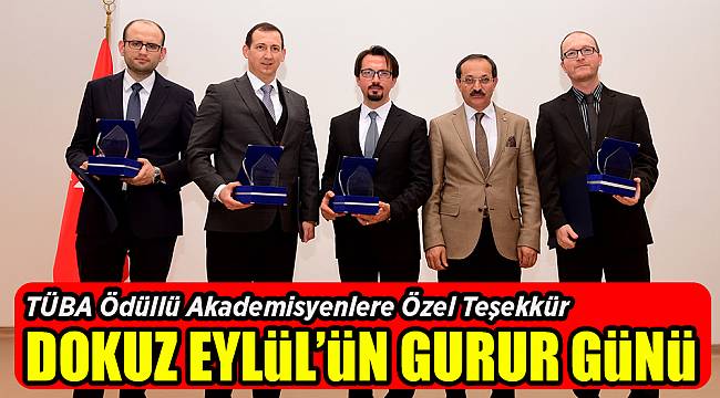 TÜBA ÖDÜLLÜ AKADEMİSYENLERE ÖZEL TEŞEKKÜR