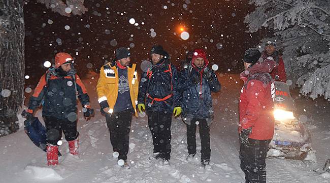 Uludağ'da nefes kesen kurtarma operasyonu