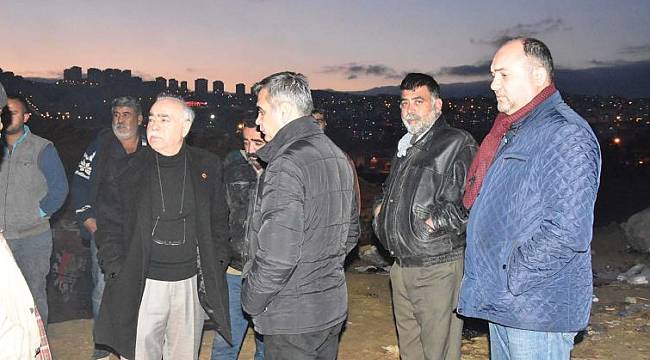 Acılı aileyi yalnız bırakmadılar