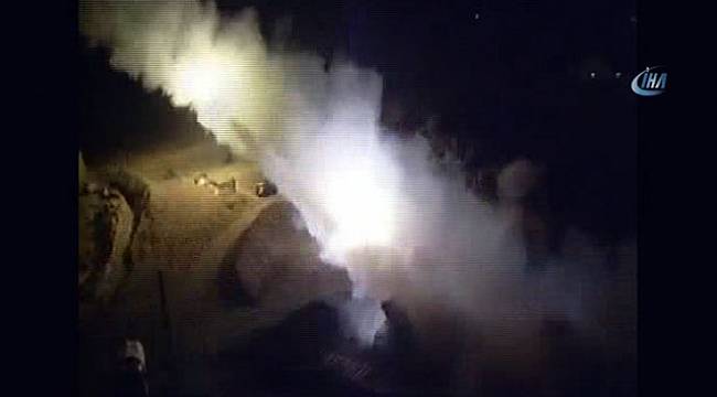 Afrin&#039;de sıcak çatışma... TSK, PYD hedeflerini vurdu!