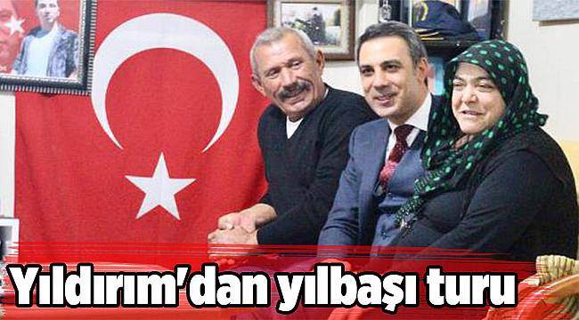 AK Parti&#039;li Yıldırım&#039;dan yılbaşı turu