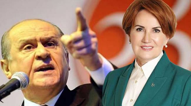 Akşener'den Bahçeli'ye jet yanıt