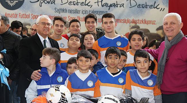 Amatör Spor Kulüplerine anlamlı destek