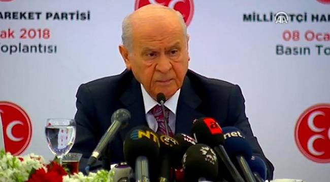 Bahçeli'den flaş ittifak açıklaması