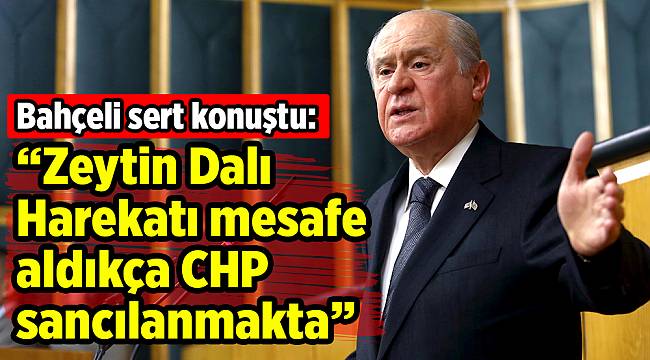 Bahçeli sert konuştu