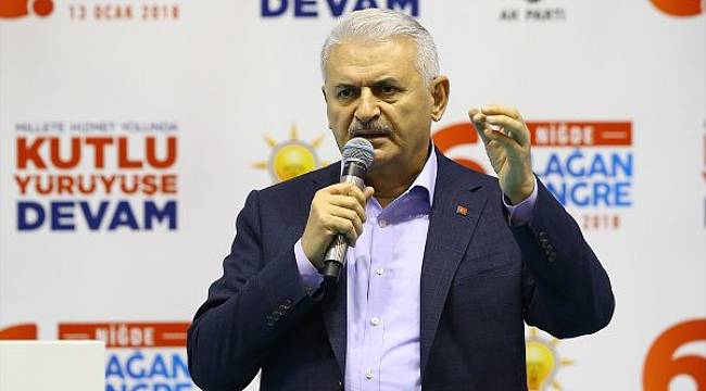 Başbakan Yıldırım Niğde'de